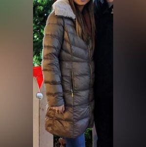 Michael Kors packable down fill coat